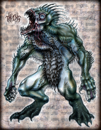 Dagon, as it appears in Russell's Guide to Interdimensional Entities
