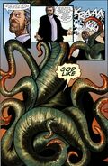 Nyarlathotep transforms into his true form. (Fall of Cthulhu)