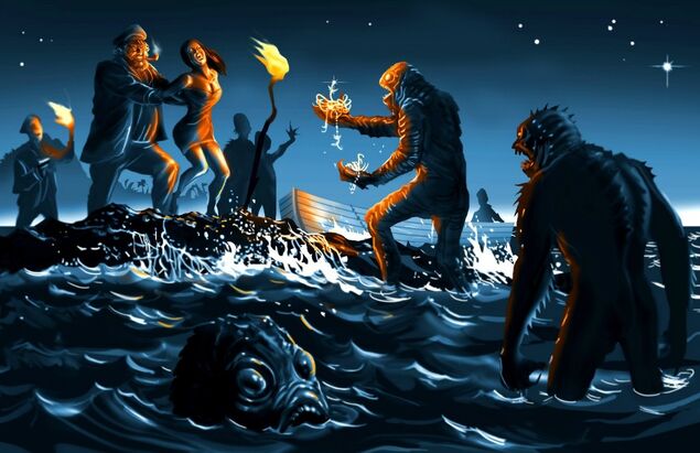 Лавкрафт-Lovecraft-art-тень-над-иннсмаутом-риф-дьявола-2317936.jpeg