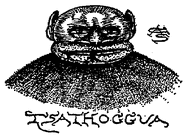 Drawing by Clark Ashton Smith