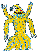 MrMeowser's drawing of Hastur the Unspeakable