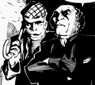 Harry Houdini and Sir Arthur Conan Doyle, by Frazer Irving (Necronauts)