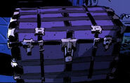 The chest in which Sysyphyx was kept in.