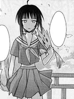 Kanako introduces herself after impersonating Naru.