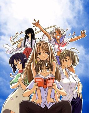 Love Hina manga series