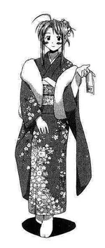 Naru in kimono