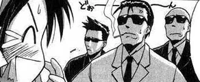 The Yakuza Thugs in Love Hina