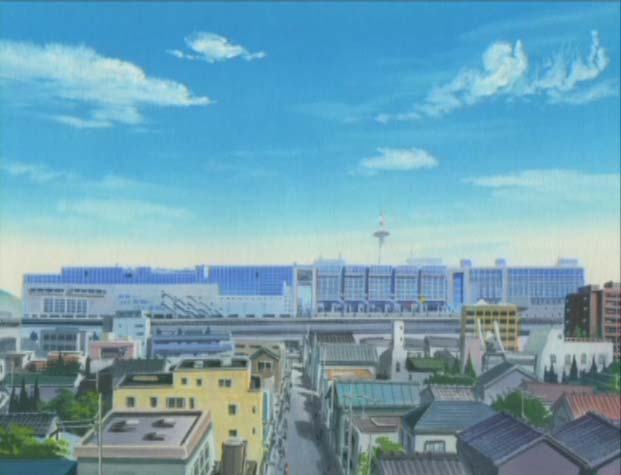 Anime landscape, train station, scenery, ocean, clear sky, Anime, HD  wallpaper | Peakpx