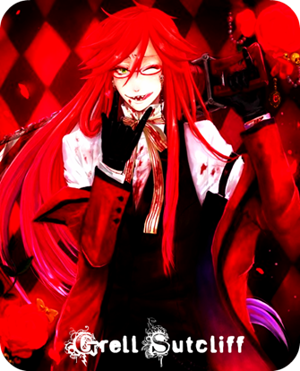 Black butler, Kuroshitsuji, Grell Sutcliff