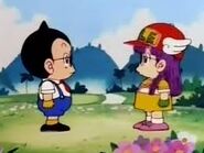 Arale and Obochaman known