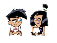 Sam Manson and Danny Fenton