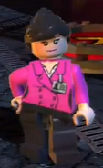 A Lego version of Lois Lane in the Lego Batman videogame series