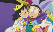 Shizuka Kisses Nobita 3
