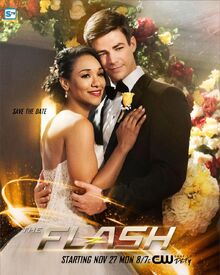 Barry and Iris Wedding - Crisis on Earth-X Poster