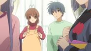 Nagisa, pregnant with Ushio.