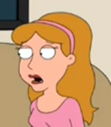 Tracy as a teenager.