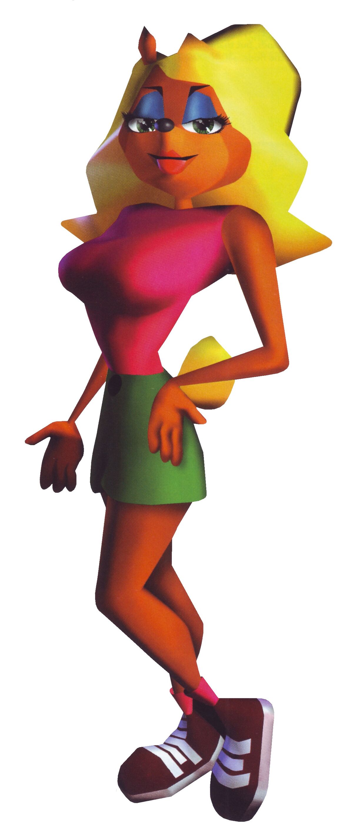 Crash Bandicoot's Girlfriend Gets One Heck Of A Glow Up