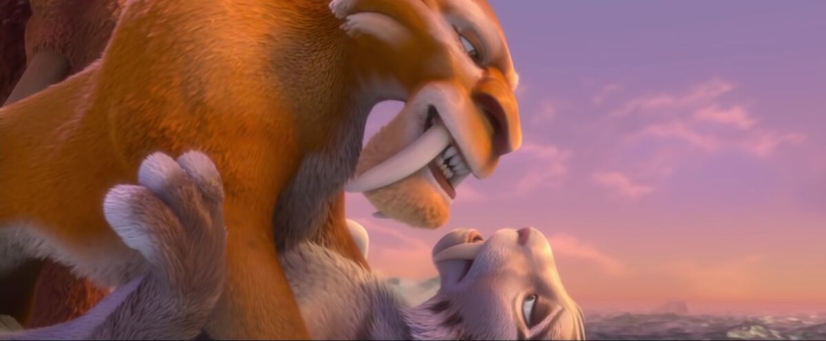 ice age 4 diego and shira mating