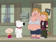 Brian meets his newly discovered son, Dylan for the first time while being introduced by Tracy.