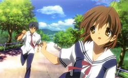 Clannad-Love Story-Tomoya y Nagisa 