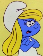 Angry Smurfette