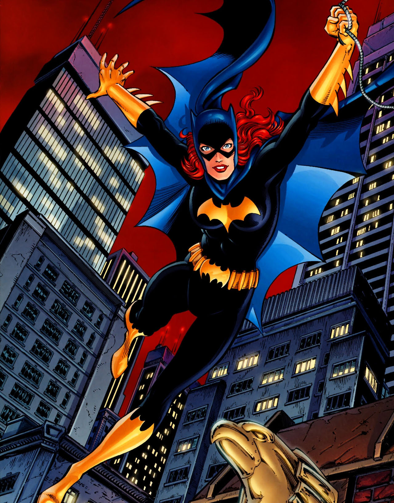 robin and batgirl romance