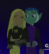 Terra and Beast Boy Date