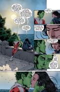 Beast Boy and Raven Kiss, End