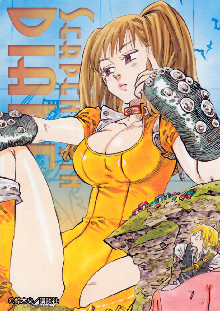 The Seven Deadly Sins Card Japanese Anime Manga Nanatsu No Taizai King  Diane 810