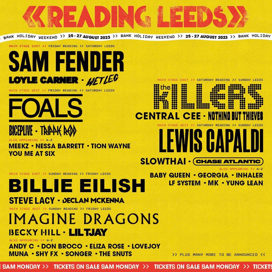 Reading & Leeds Festival (2023) | Lovejoy Wiki | Fandom