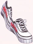 White Running Shoes