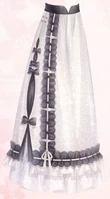 Retro Dress - White
