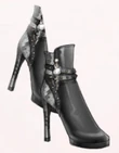 Snakeskin High Heels