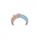 Floral Hairband-Blue