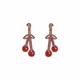 Cherry Earrings-Long