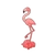 Romantic flamingo