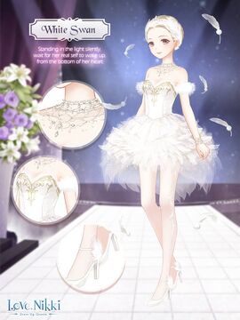 White fishtail skirt love nikki deals