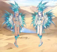 The unposed versions of the suit