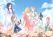 Lunar in the Flowing Garden event