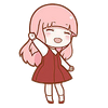 Nikki Chibi Wave sticker