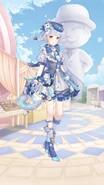 The unposed version of the suit