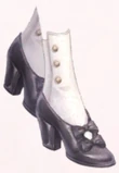 Obsidian Princess Shoes
