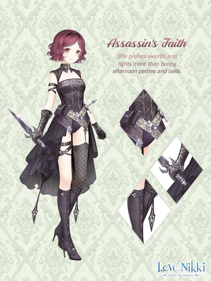 girl assassin outfit on We Heart It  Cosplay outfits, Girl assassin,  Character outfits