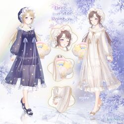 Love j cheap dress rainbow