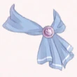 Blue Bowtie (Necklace)