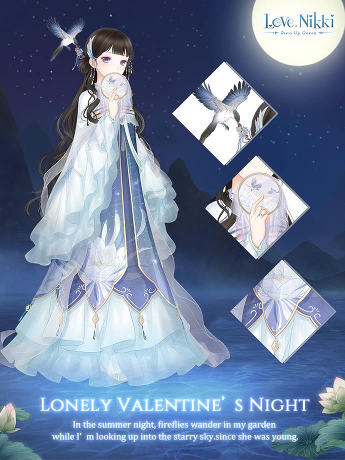 valentine night dress