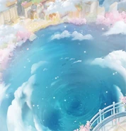 The Dreamy Clouds background