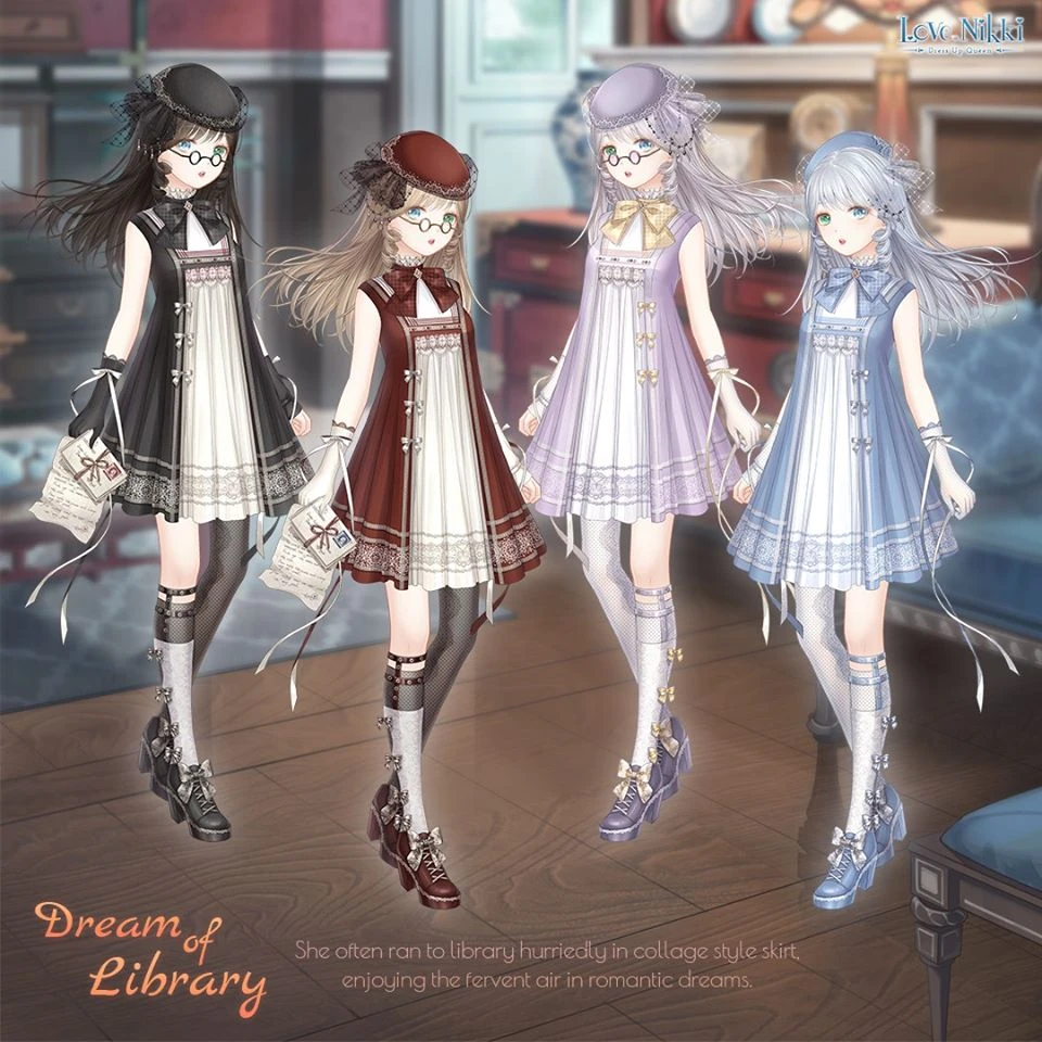 Dream of Library | Love Nikki-Dress UP Queen! Wiki | Fandom