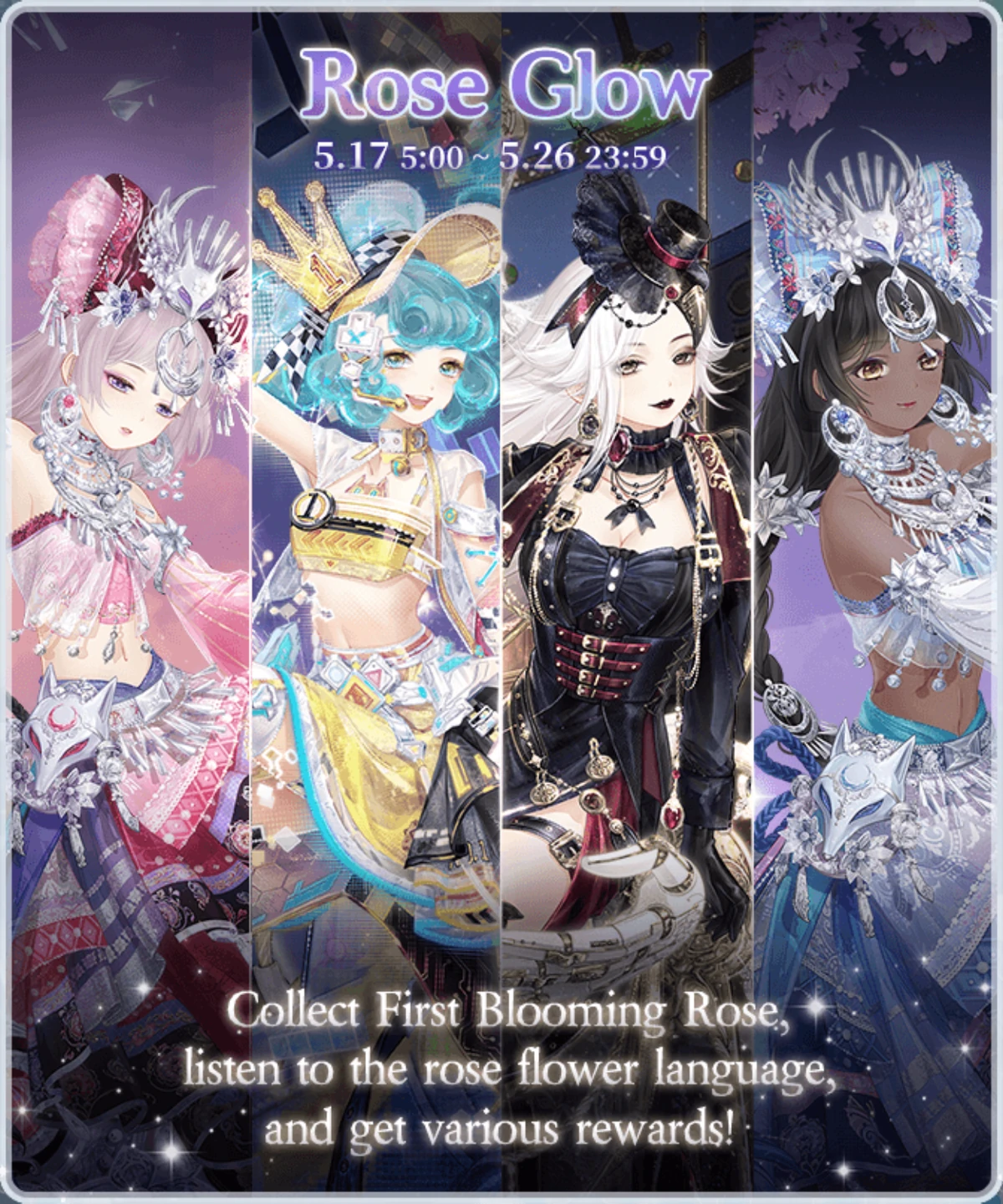 Rose Glow Event | Love Nikki-Dress UP Queen! Wiki | Fandom