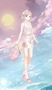 The suit with the additional items